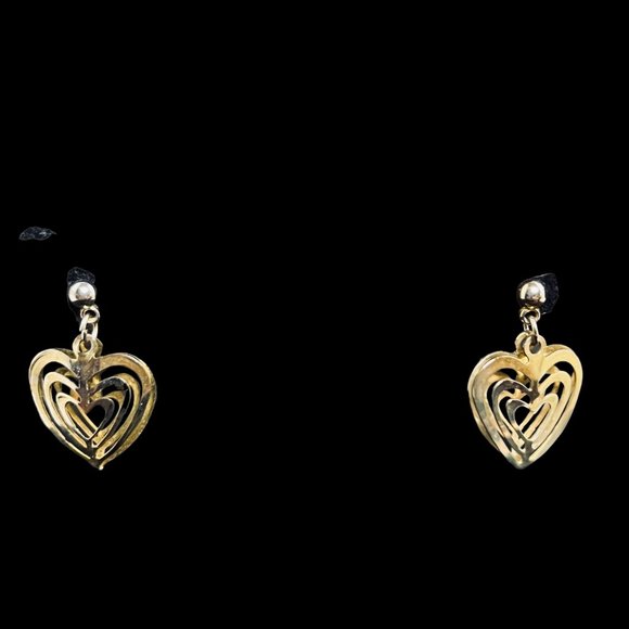 Lot of 6 Gold Tone Pierced Earrings (4838) - Picture 4 of 9